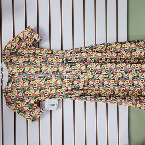 Fruit pattern dress LLR size XS - Picture 4 of 5